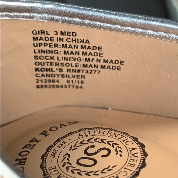 ♥️ Worn once Silver So Ballet Slippers - Picture 5 of 5